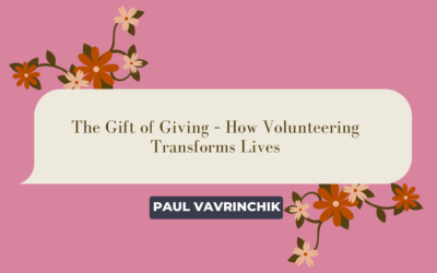 The Gift of Giving – How Volunteering Transforms Lives
