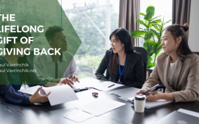 The Lifelong Gift of Giving Back