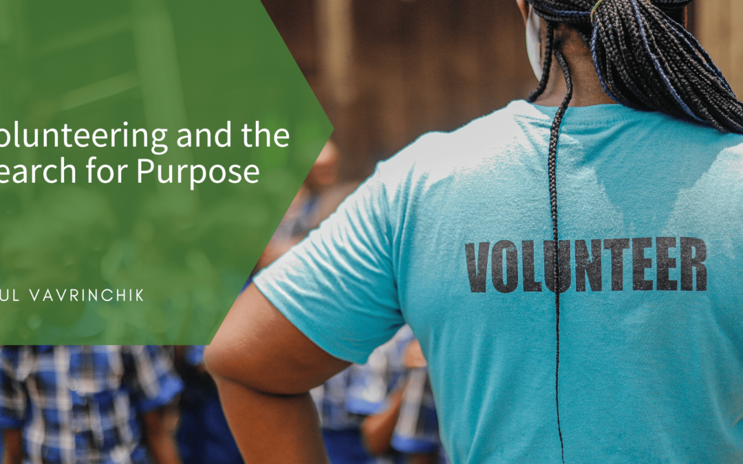 Volunteering and the Search for Purpose